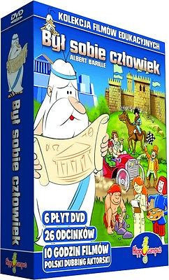 BYL SOBIE CZLOWIEK Albert Barille 6 plyt DVD 26 odc10h dla dzieci dubbing *JBook