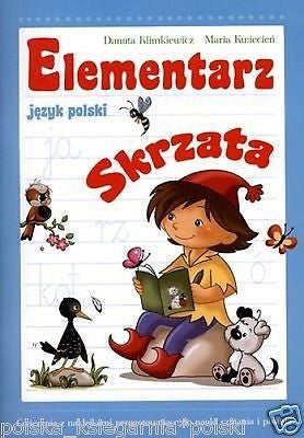 ELEMENTARZ SKRZATA jezyk polski naklejki nauka dla dzieci POLISH BOOK *JBook