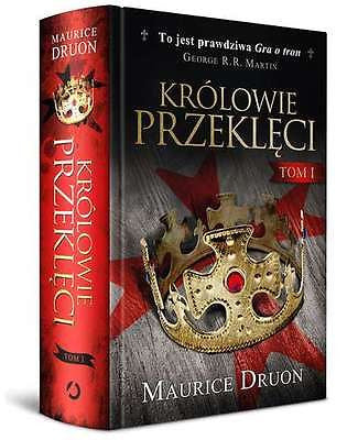 KROLOWIE PRZEKLECI TOM 1 Maurice Druon Polish Book polska ksiazka  *JBook