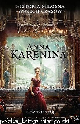 LEW TOLSTOJ ANNA KARENINA klasyka ksiazki polskie POLISH BOOK po polsku *JBook