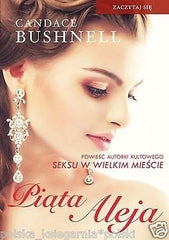 Candace Bushnell PIATA ALEJA ksiazka polska POLISH BOOK kieszonkowa *JBook