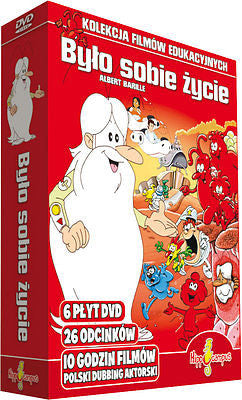 BYLO SOBIE ZYCIE Albert Barille 6 plyt DVD 26 odc. 10h dla dzieci dubbing *JBook