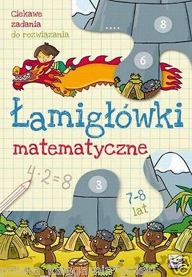 LAMIGLOWKI MATEMATYCZNE matematyka klasa 1 2 3 wysylka 24h polska ksiazka *JBook