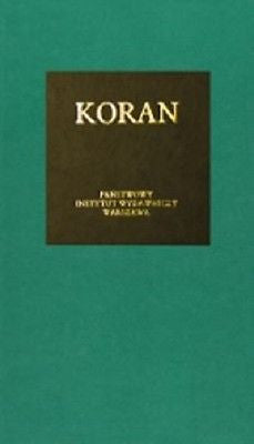KORAN polska ksiegarnia POLISH LANGUAGE EDITION TWARDA POLISH BOOK *T *JBook