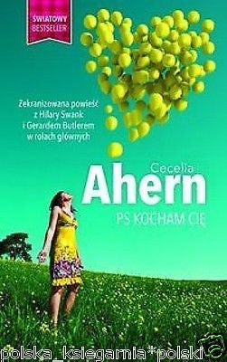 PS KOCHAM CIE Cecelia Ahern KIESZONK. polska ksiazka literatura po polsku *JBook