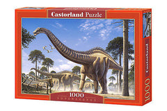 Puzzle 1000 SUPERZAUR SUPERSAURUS jigsaw DINOZAURY CASTORLAND *JBook