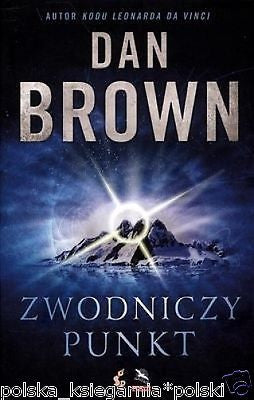 Dan Brown ZWODNICZY PUNKT prezydent naukowcy polska ksiazka POLISH BOOK *JBook