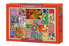 Puzzle 1000 SWEET RAINBOW  jigsaw SLODYCZE CASTORLAND *JBook