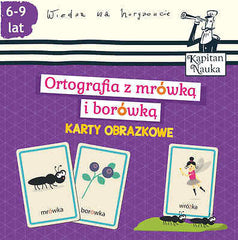 ORTOGRAFIA Z MROWKA I BOROWKA KARTY OBRAZKOWE Bozena Dybowska *JBook