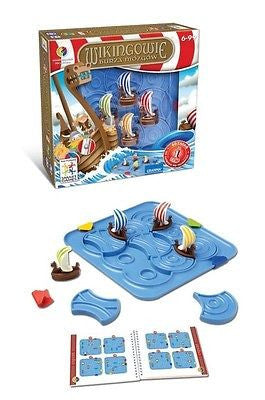 WIKINGOWIE BURZA MOZGOW wiek 6+ gra logiczna super prezent! GAME GRANNA *JBooks