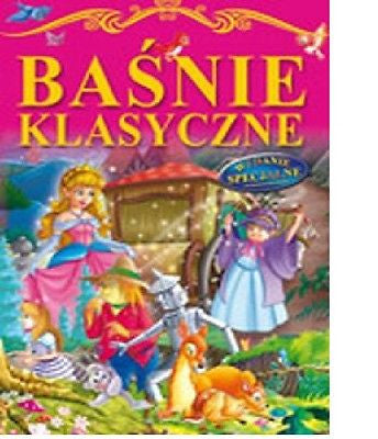 KLASYCZNE BASNIE dla dzieci po polsku TWARDA  24h POLISH BOOK rozowe *T *JBook