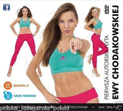 EWA CHODAKOWSKA SKALPEL SZOK TRENING PIERWSZA AUTORSKA PLYTA DVD wys 24h *JBook