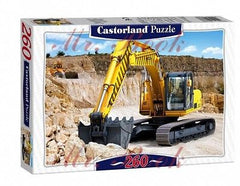 Puzzle 260  EXCAVATOR jigsaw  ZOLTA KOPARKA CASTORLAND *JBook