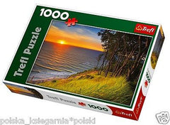 Puzzle 1000 BALTYK O ZACHODZIE SLONCA BALTIC AT THE SUNDOWN jigsaw TREFL JBook