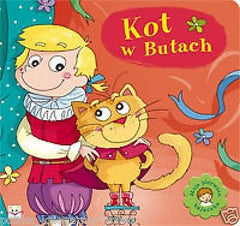 Moja pierwsza bajeczka. KOT W BUTACH nowa KARTON polskie bajki dla dzieci *JBook