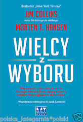 WIELCY Z WYBORU Jim Collins Morten T Hansen 24h! TWARDA polskie ksiazki *JBook
