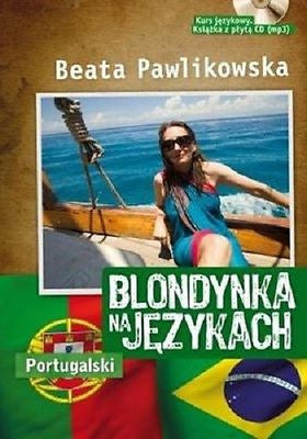 BLONDYNKA NA JEZYKACH PORTUGALSKI + CD Beata Pawlikowska wysylka 24h! *JBook