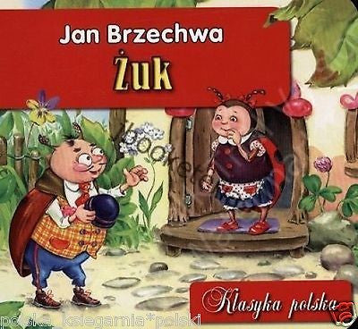 ZUK żuk Jan Brzechwa kartonowa bajka po polsku POLISH polska ksiazka *JBook