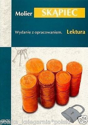 SKAPIEC Molier lektura z opracowaniem wysylka 24h! POLISH BOOK *JBook