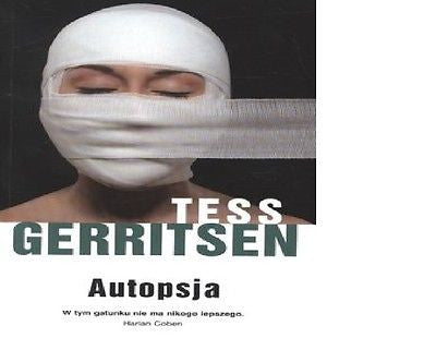 AUTOPSJA Tess Gerritsen wys 24h! polskie ksiazki KRYMINAL Polish book *T *JBooks