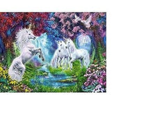 Puzzle 260 UNICORN RENDEZVOUS jigsaw JEDNOROZCE CASTORLAND *JBook