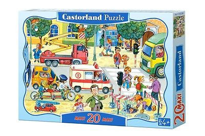Puzzle 20 MAXI CODZIENNOSC  jigsaw EVERYDAY REALITY NEW CASTORLAND  *JBook