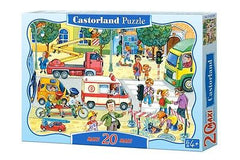 Puzzle 20 MAXI CODZIENNOSC  jigsaw EVERYDAY REALITY NEW CASTORLAND  *JBook