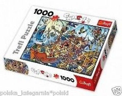 Puzzle 1000 CHAOTIC PIRATES PIRACI jigsaw NEW *great choice TREFL *JBook