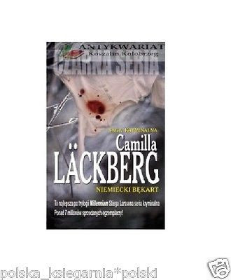 NIEMIECKI BEKART Camilla Lackberg polskie ksiazki wysylka 24h! KRYMINAL *JBook