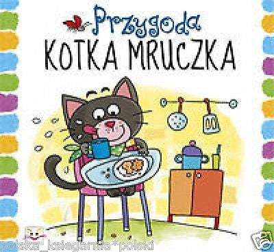 PRZYGODA KOTKA MRUCZKA zabawa polska ksiegarnia kartonowa *JBOOK