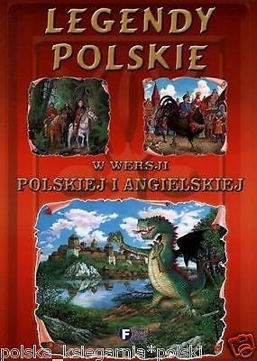 LEGENDY POLSKIE wersja polska i angielska DUZA TWARDA ENGLISH POLISH *JBooks