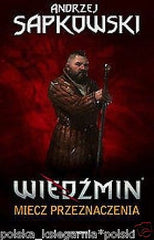 Andrzej Sapkowski WIEDZMIN MIECZ PRZEZNACZENIA II fantasy POLISH BOOK  *JBook