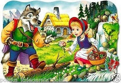 Puzzle 30 CZERWONY KAPTUREK  jigsaw LITTLE RED RIDING HOOD NEW wys. 24h! *JBook