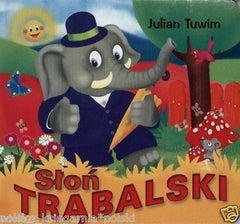SLON TRABALSKI Julian Tuwim kartonowa klasyka polskie ksiazki dla dzieci *JBook