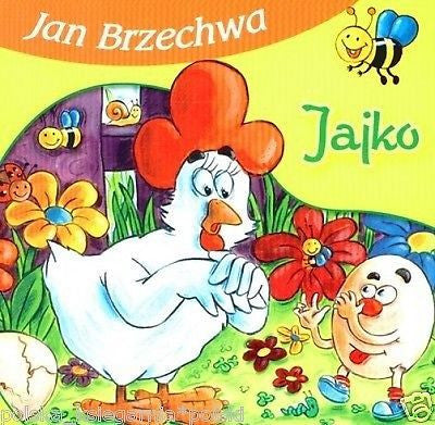 JAJKO Jan Brzechwa kartonowa bajka POLISH polskie ksiazki dla dzieci NOWA bajki