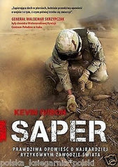 KEVIN IVISON SAPER wspomnienia wojna Irak Afganistan Bosnia POLISH BOOK  *JBook