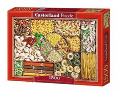 Puzzle 1500 PASTA  jigsaw MAKARONY CASTORLAND *JBook