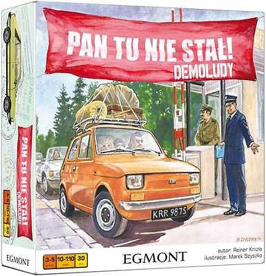 GRA PAN TU NIE STAL DEMOLUDY gra planszowa board game POLISH EGMONT *JBook