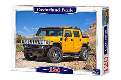 PUZZLE 120  HUMMER H2 jigsaw SAMOCHOD TERENOWY CASTORLAND *JBook
