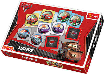 AUTA 2 MEMOS gra logiczna dla dzieci wiek age 3+ lat super prezent! TREFL JBooks