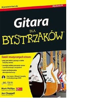 GITARA DLA BYSTRZAKOW Mark Phillips Jon Chappell nauka gry na gitarze  *JBook