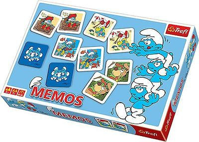 GRA LOGICZNA MEMOS SMERFY wiek age 3+ lat super prezent! wys 24h! TREFL *JBook