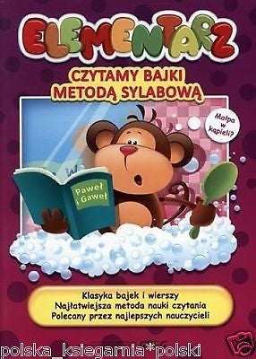ELEMENTARZ CZYTAMY BAJKI METODA SYLABOWA 24h! bajka polska ksiegarnia *JBOOK