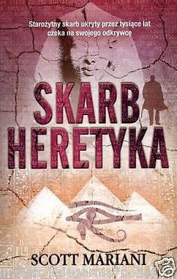 Scott Mariani SKARB HERETYKA thriller POLISH polska ksiazka sensacja  *JBook
