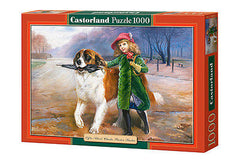 Puzzle 1000 DO SZKOLY  jigsaw OFF TO SCHOOL CHARLES BURTON CASTORLAND *T  *JBook