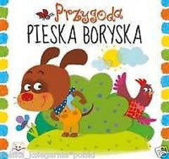 PRZYGODA PIESKA BORYSKA zabawa polska ksiegarnia kartonowa boardbook *JBOOK