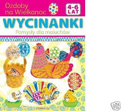 OZDOBY WIELKANOCNE wycinanki POLSKA TRADYCJA po polsku ksiazka WIELKANOC * NOWA