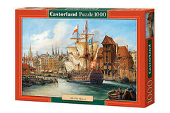 Puzzle 1000 THE OLD GDANSK jigsaw STARY PORT GDANSK CASTORLAND *JBook