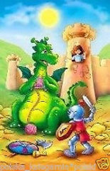 Puzzle 60 PRINCESS KNIGHT * UWALNIANIE KSIEZNICZKI Z ZAMKU jigsaw 24h NEW *JBook