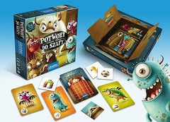 GRA kooperacyjna POTWORY DO SZAFY wiek 3+ board game monsters GRANNA *JBook